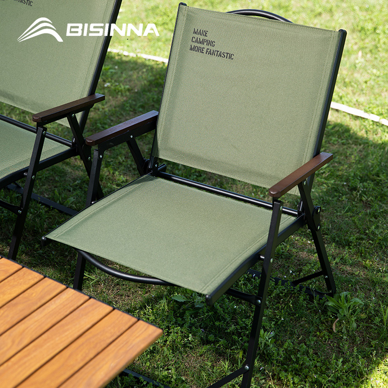 Outdoor Camping Table And Chairs - Bisinna Outdoor Opvouwbare Campingstoel Draagbare Lounge