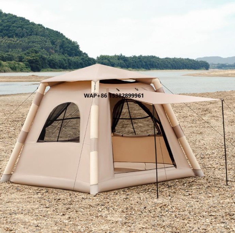 Outdoor Camping Tent Waterproof - Draagbare opblaasbare Oxford-doek daktoptent, waterdicht, snel