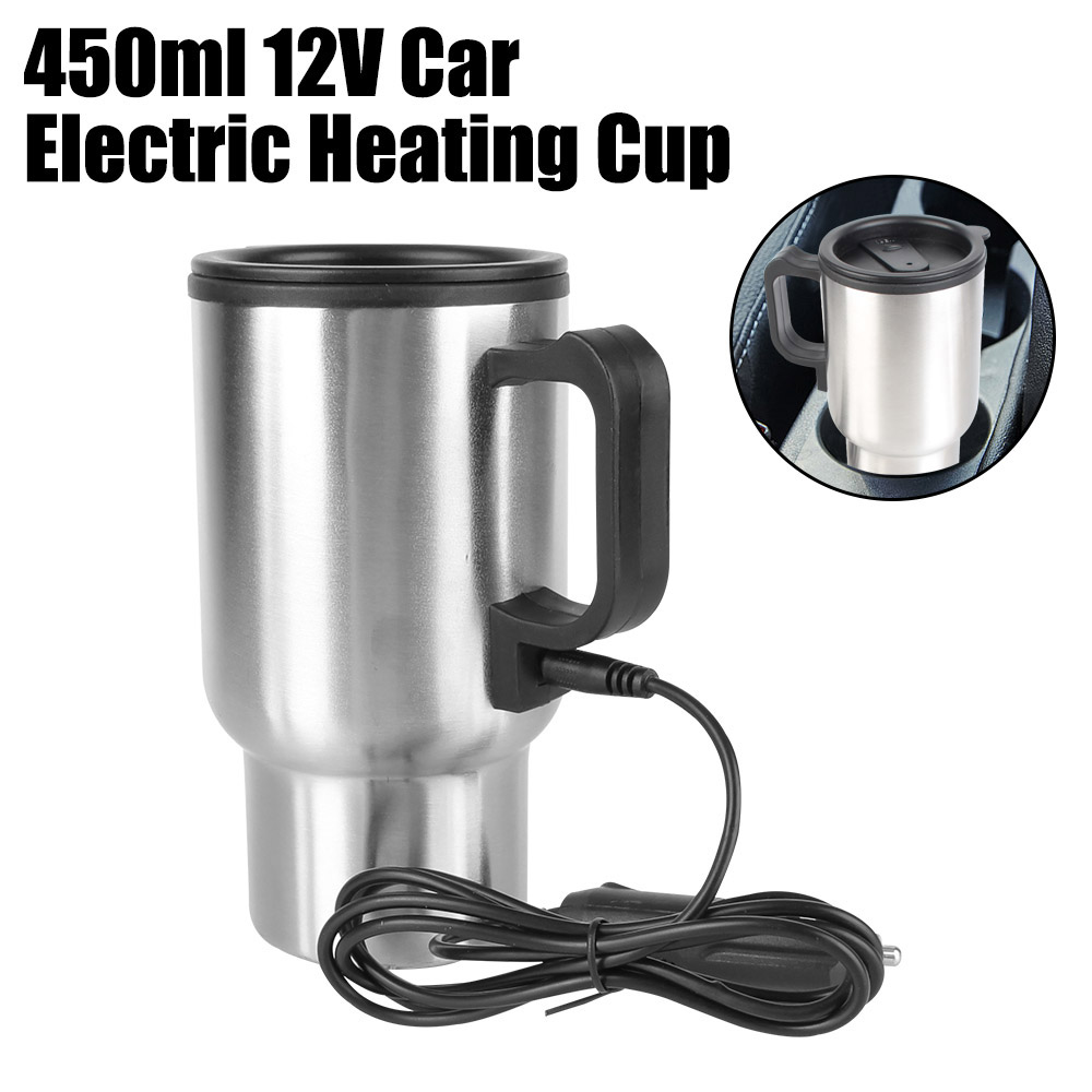 Outdoor Camping Kettle - 12V 450ml Auto Koffiemok Interieur Elektrische