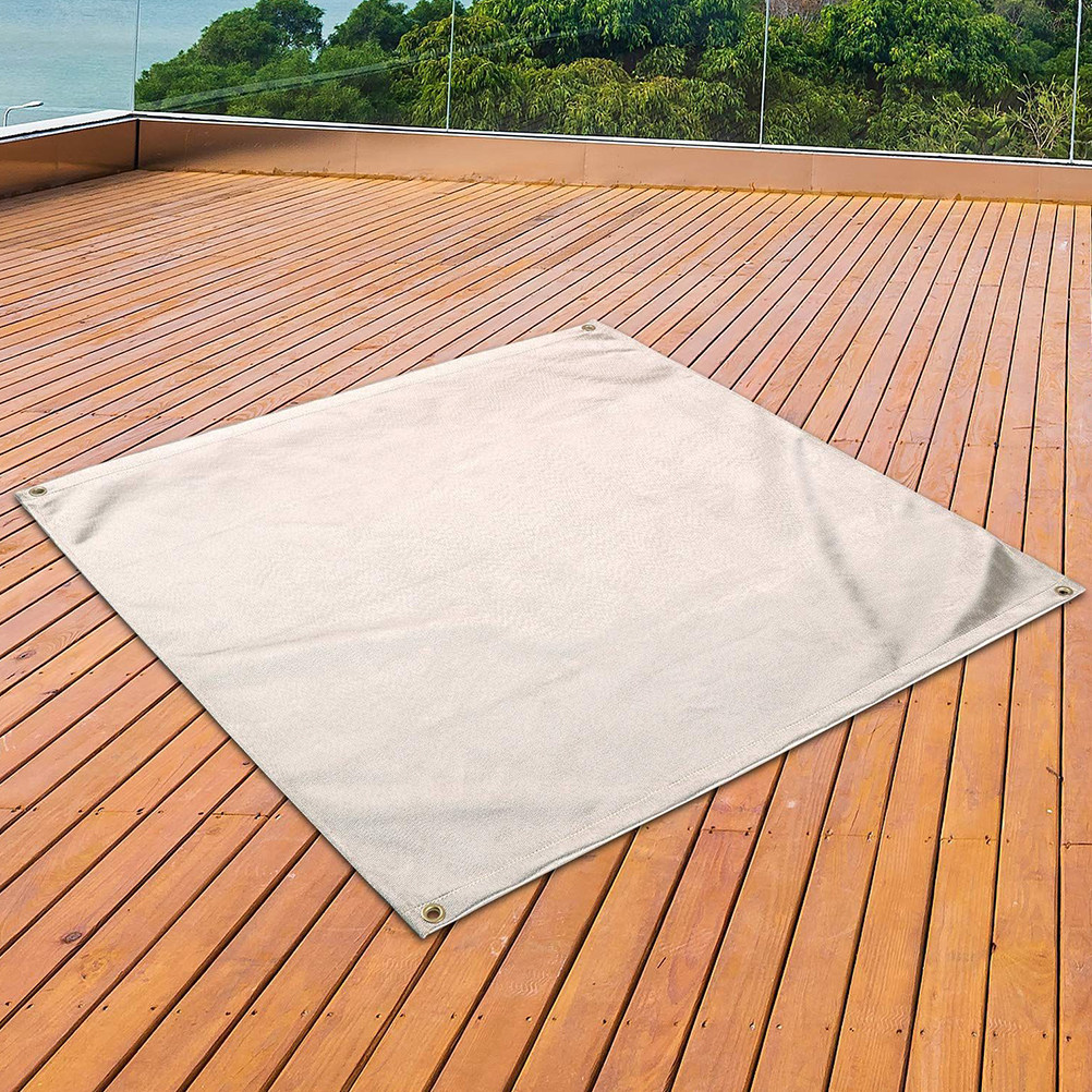 Outdoor Camping Fire - 1 stuks vlamvertragende mat voor vuurplaats,