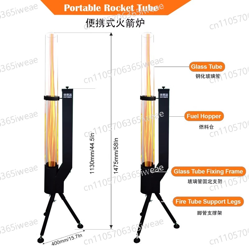 Outdoor Camping Stove Wood - Buiten kamperen, winter pelletkachel, verticale houtgestookte