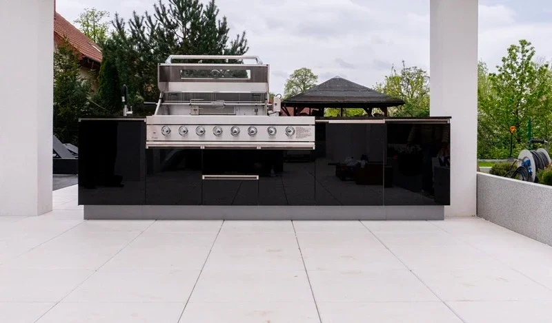 Outdoor Camping Kitchen With Sink - Modulaire buitenkeuken met spoelbak van roestvrij