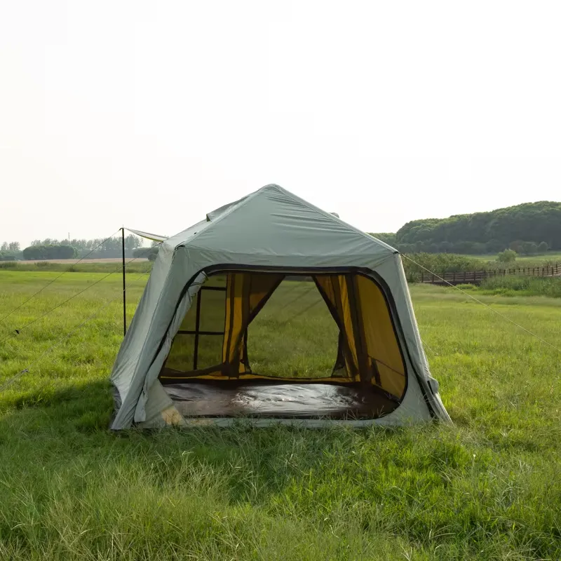 Outdoor Camping Tent Waterproof - Waterdichte draagbare opblaasbare kampeertent van Oxford-stof