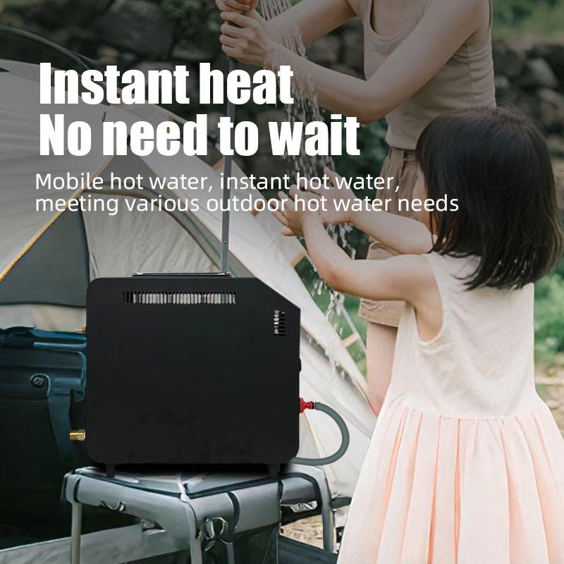 Draagbare propaan tankloze wat - Outdoor Camping Shower recensie en prijs