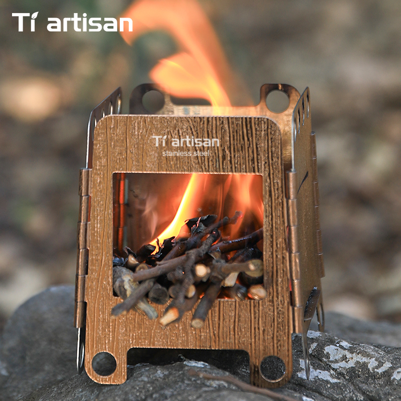 Tiartisan roestvrijstalen camp - Outdoor Camping Stove Wood recensie en prijs