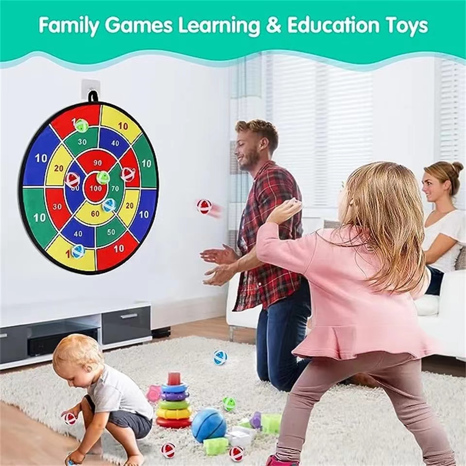 Kinderen met Kleverige Bal Gro - Outdoor Camping Games For Kids recensie en prijs