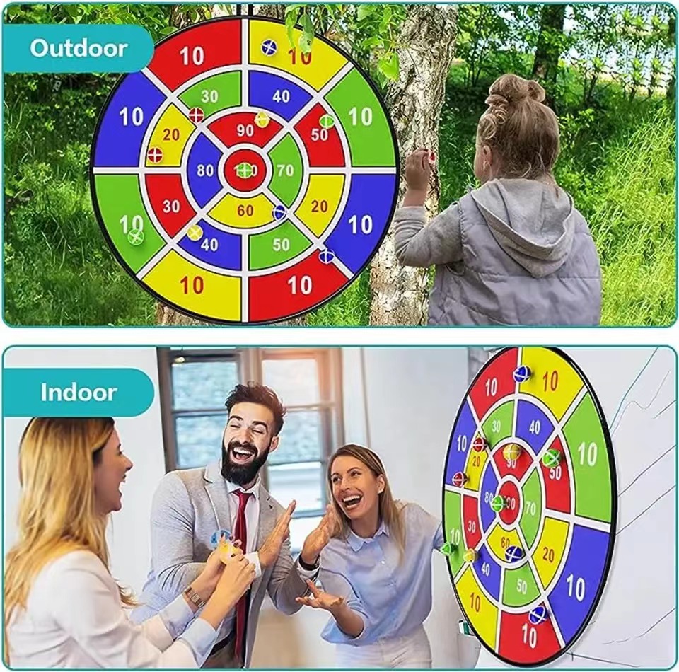 Kinderen met Kleverige Bal Gro - Outdoor Camping Games For Kids recensie en prijs