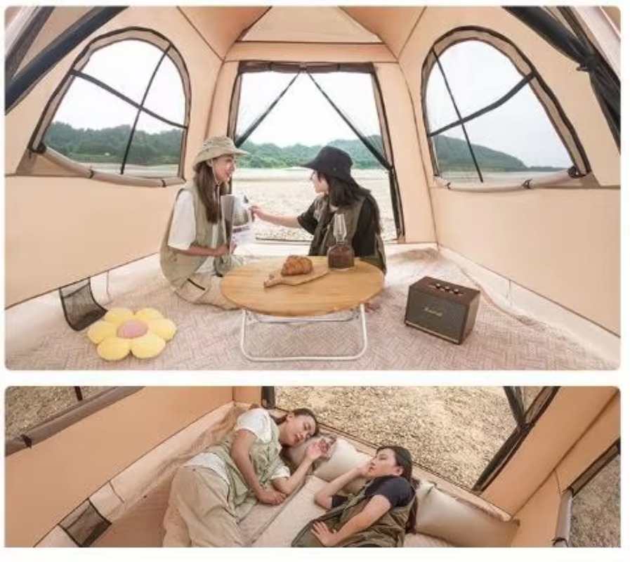 Draagbare opblaasbare Oxford-d - Outdoor Camping Tent Waterproof recensie en prijs