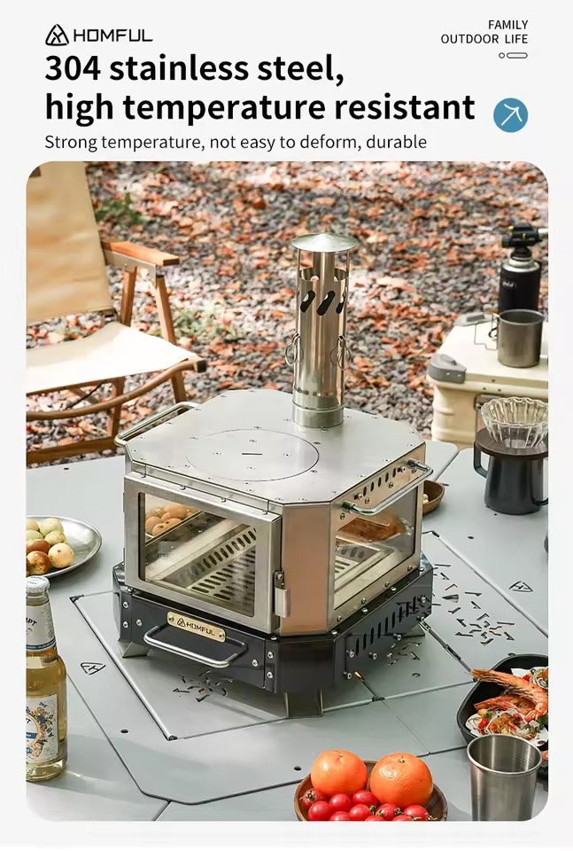 HOMFUL Draagbare Houtkachel Hu - Outdoor Camping Stove Wood recensie en prijs