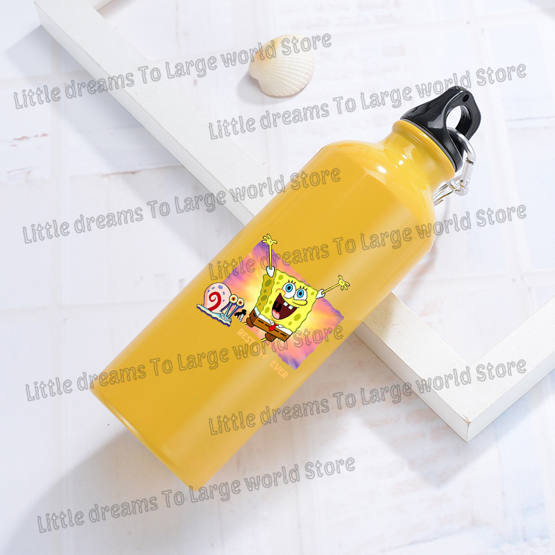 SpongeBobs aluminium waterfles - Outdoor Camping Anime recensie en prijs