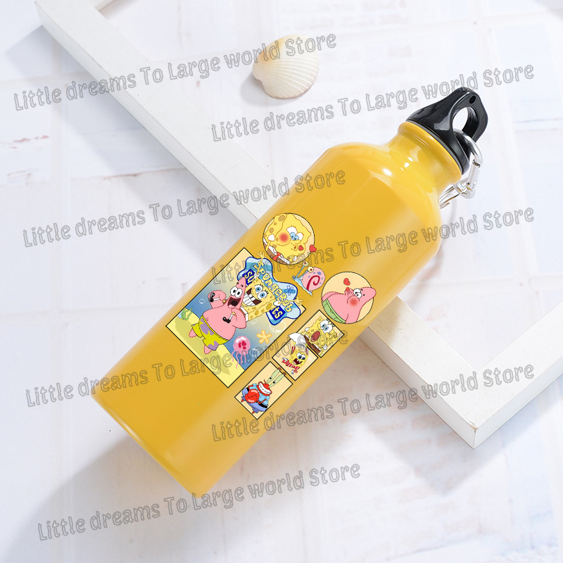 SpongeBobs aluminium waterfles - Outdoor Camping Anime recensie en prijs