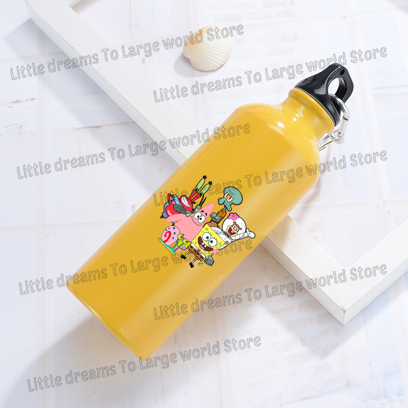 SpongeBobs aluminium waterfles - Outdoor Camping Anime recensie en prijs