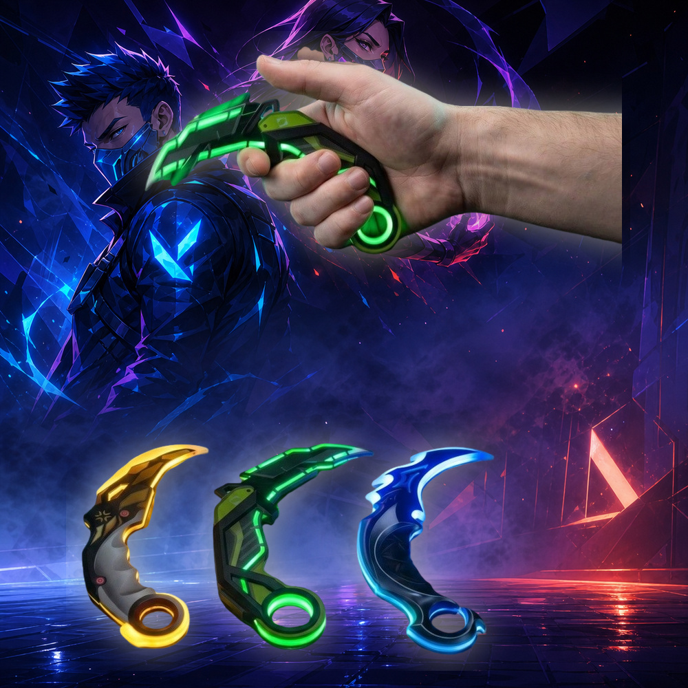 10 inch 25cm Karambit-mes Valo - Outdoor Camping Anime recensie en prijs