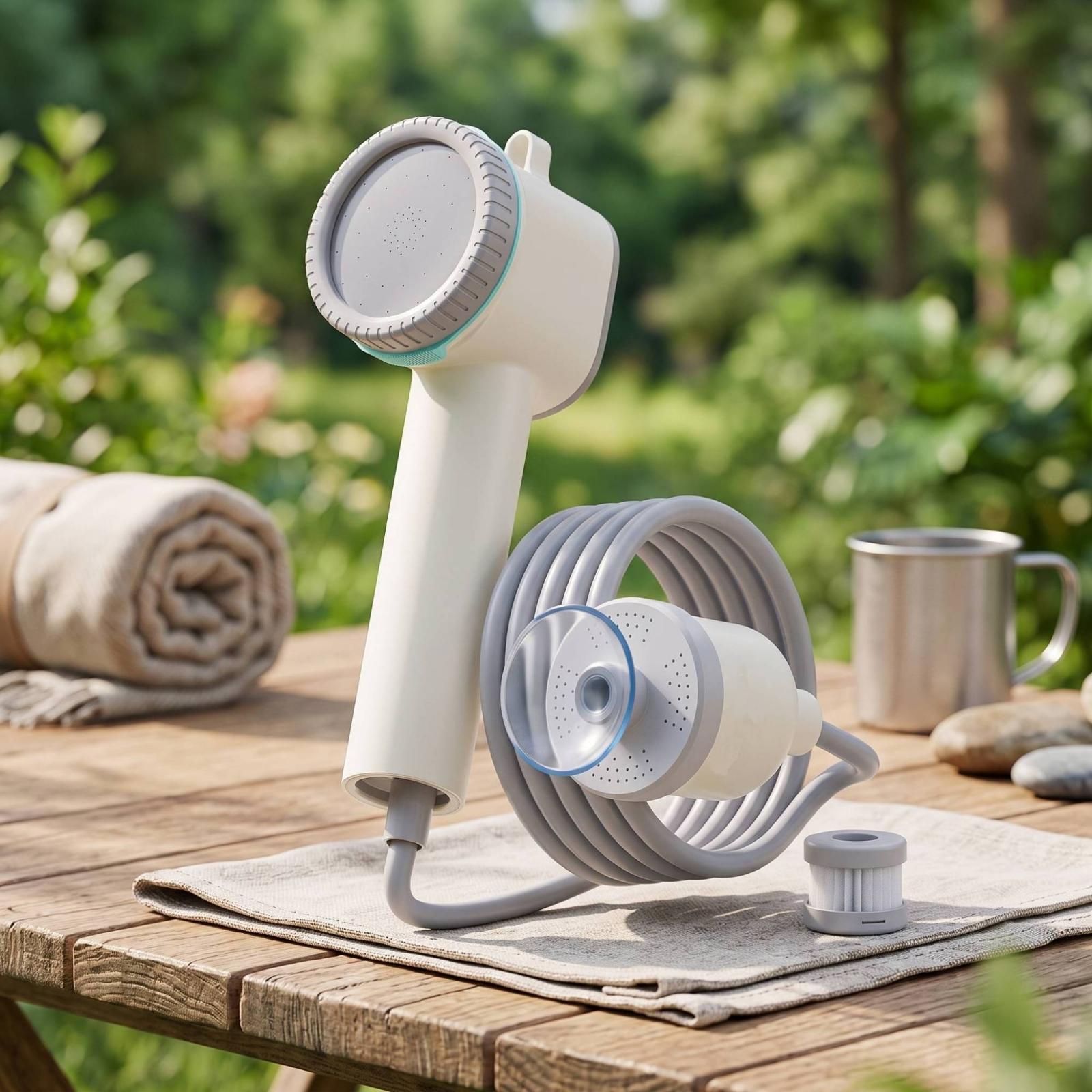 Draagbare elektrische douche s - Outdoor Camping Shower recensie en prijs
