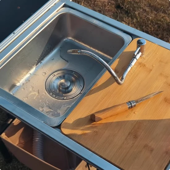FMT Voor Snow Peak Outdoor IGT - Outdoor Camping Kitchen With Sink recensie en prijs