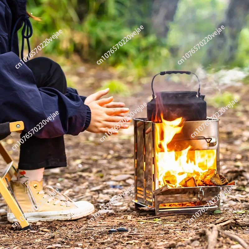 Moderne houtkachels met design - Outdoor Camping Stove Wood recensie en prijs
