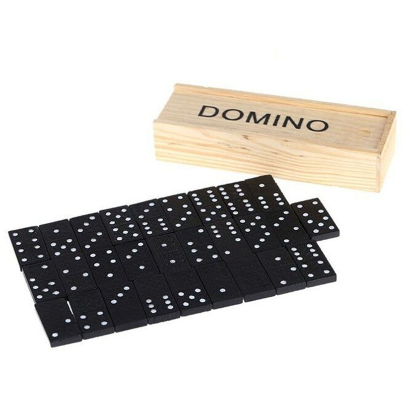 28 stks/set Houten Domino Bord - Outdoor Camping Games For Kids recensie en prijs