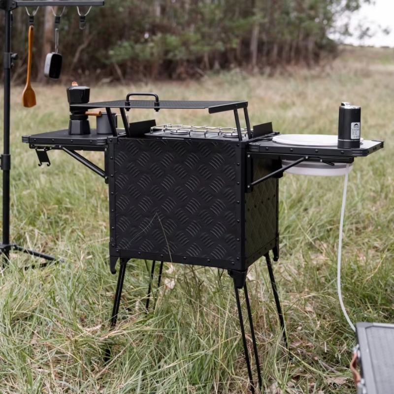 Alles-in-één opvouwbaar buiten - Outdoor Camping Kitchen With Sink recensie en prijs