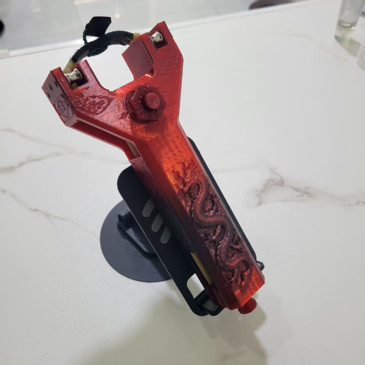 3D-geprinte draagbare EDC Red  - Outdoor Camping Fire recensie en prijs