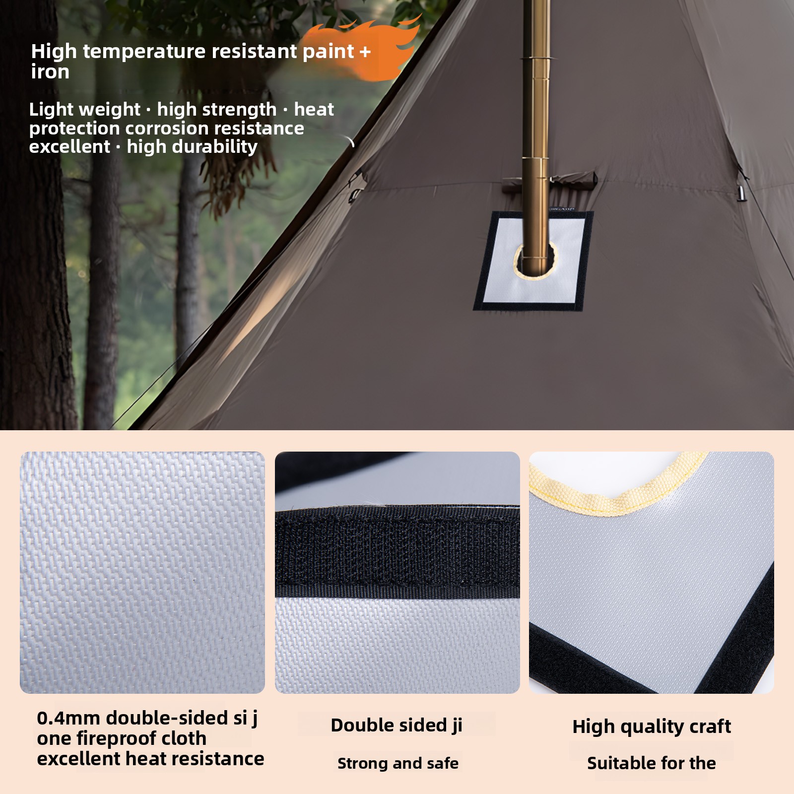 CHANGE MOORE Kachel Schoorstee - Outdoor Camping Stove Wood recensie en prijs