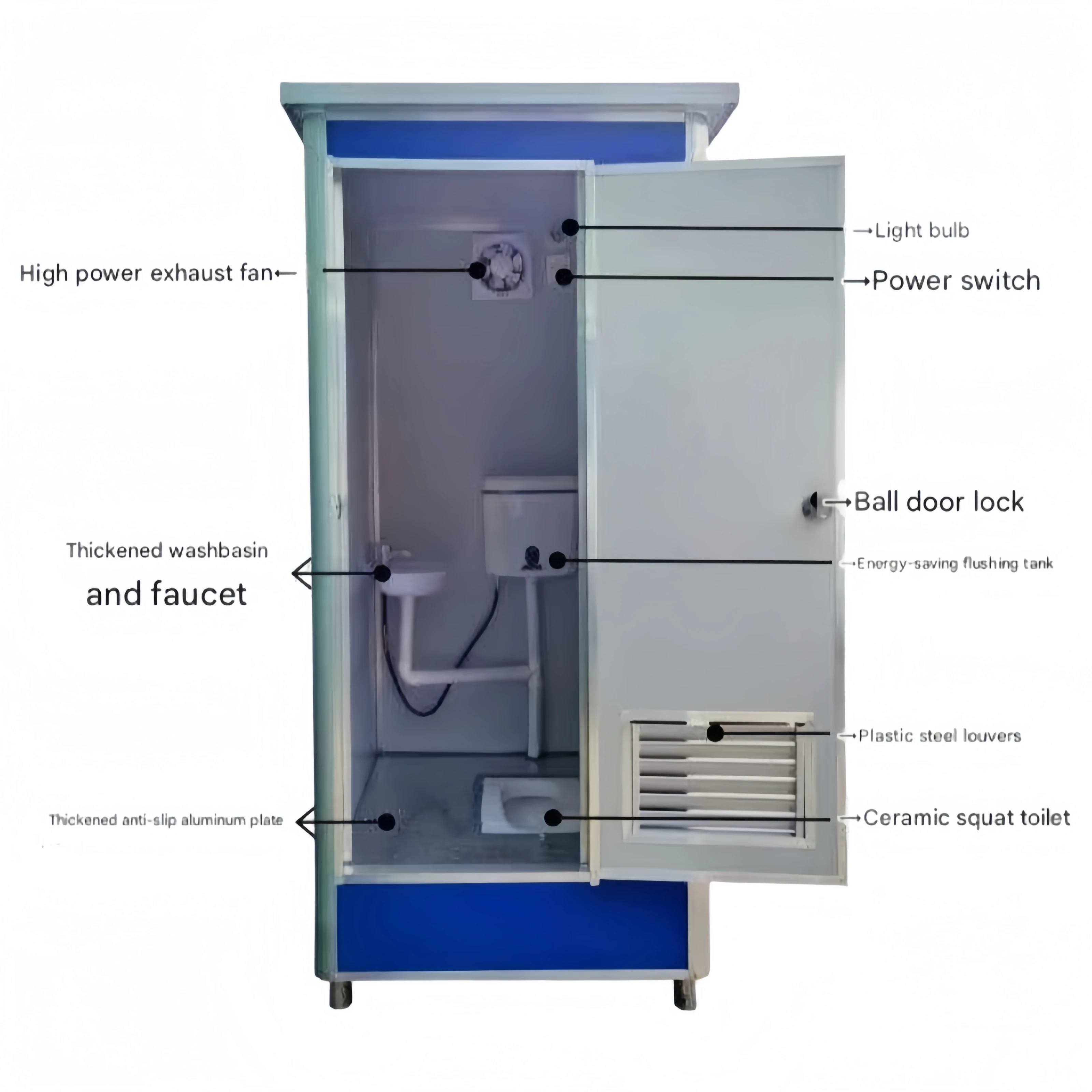 2026 Draagbare Buiten Toilet-  - Outdoor Camping Shower recensie en prijs