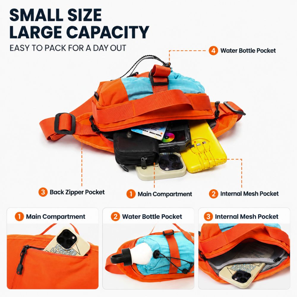 Koreaanse Outdoor Crossbody Ta - Outdoor Camping Kettle recensie en prijs