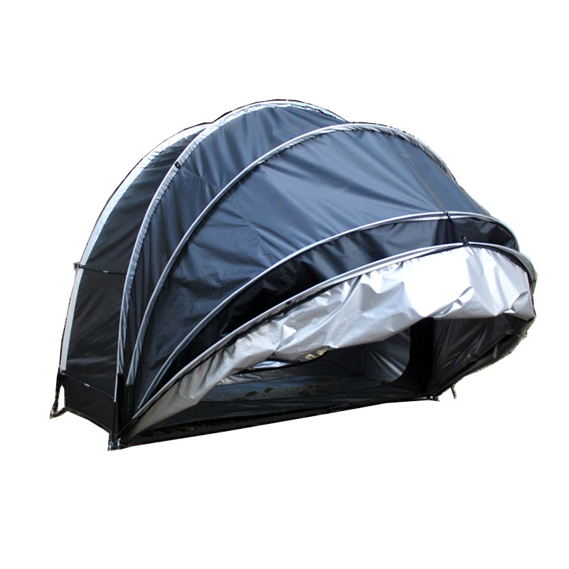 Motorfiets opbergtent, grote o - Outdoor Camping Warehouse recensie en prijs