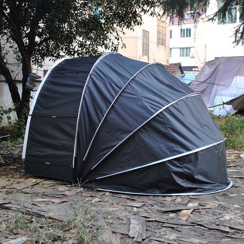 Motorfiets opbergtent, grote o - Outdoor Camping Warehouse recensie en prijs