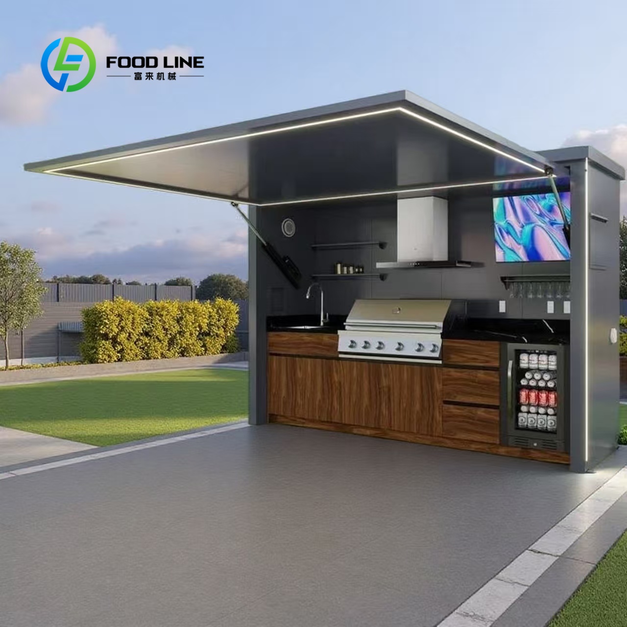 Geïndividualiseerde draagbare  - Outdoor Camping Kitchen With Sink recensie en prijs