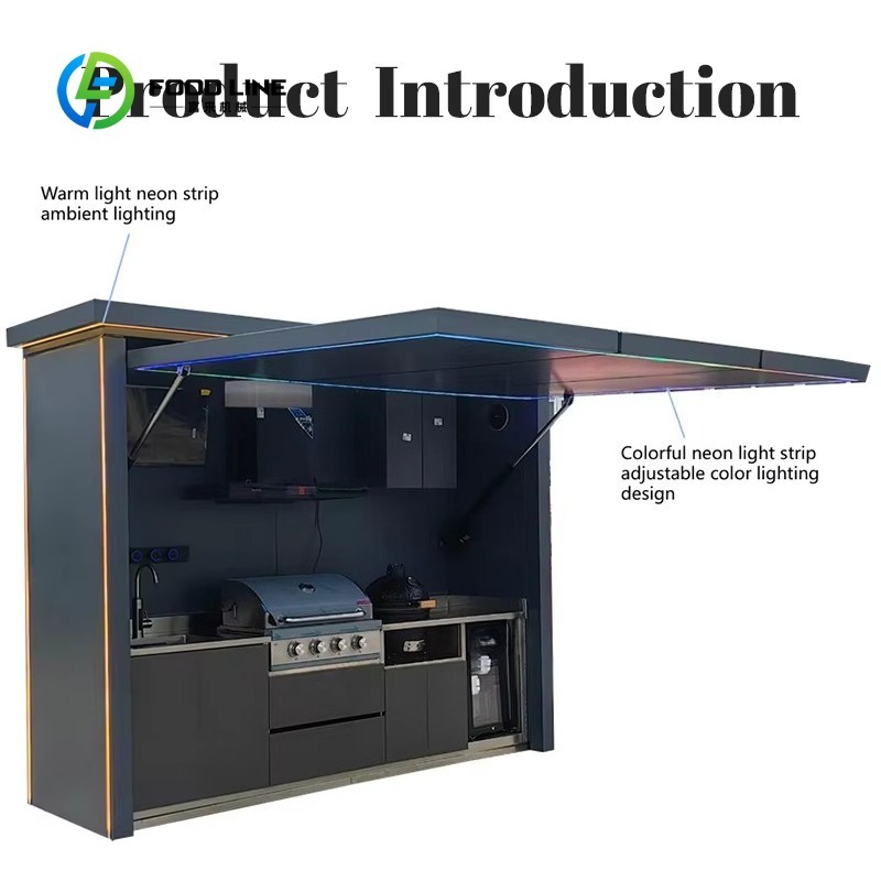 Geïndividualiseerde draagbare  - Outdoor Camping Kitchen With Sink recensie en prijs