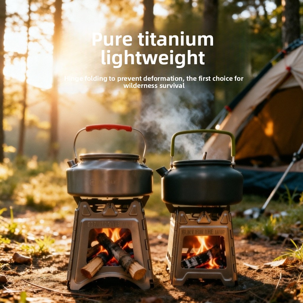 TiForge Compacte Opvouwbare Ti - Outdoor Camping Stove Wood recensie en prijs