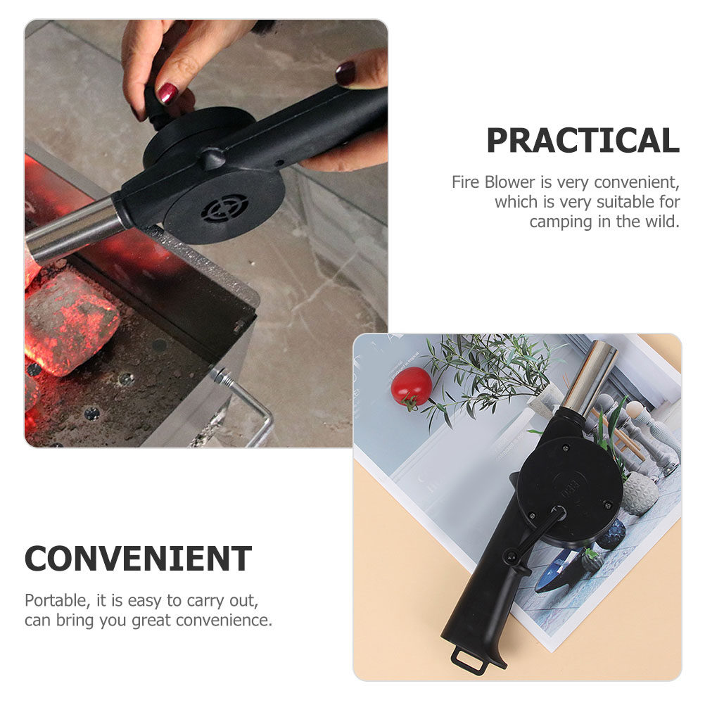 4-delige handmatige barbecueve - Outdoor Camping Fire recensie en prijs