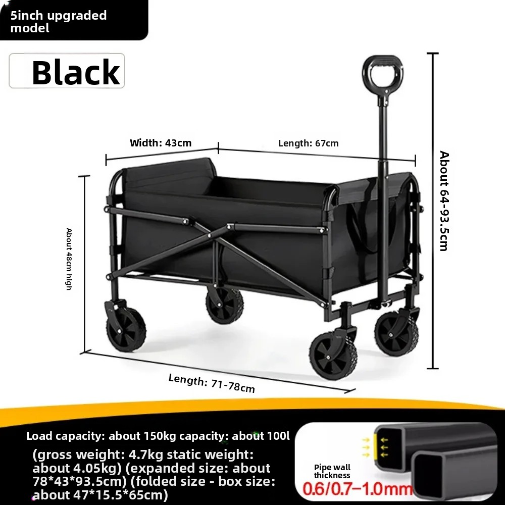 Lichtgewicht opvouwbare campin - Outdoor Camping Trolley recensie en prijs